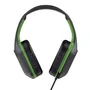 Trust Auriculares Gaming Gxt 415X Zirox Headset con Micrófono Diadema Ajustable Jack 3.5mm Verde-Negro